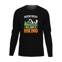 Thumbnail for Weekend Forecast 100% Hiking Men Long Sleeve Shirt