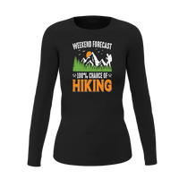 Thumbnail for Weekend Forecast 100% Hiking Women Long Sleeve Shirt
