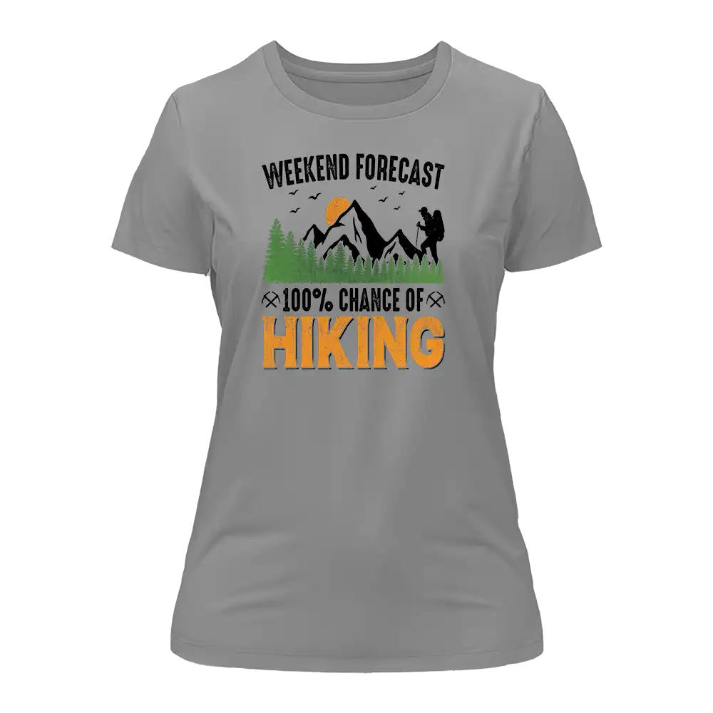 Weekend Forecast 100% Hiking T-Shirt for Women