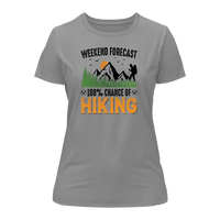 Thumbnail for Weekend Forecast 100% Hiking T-Shirt for Women