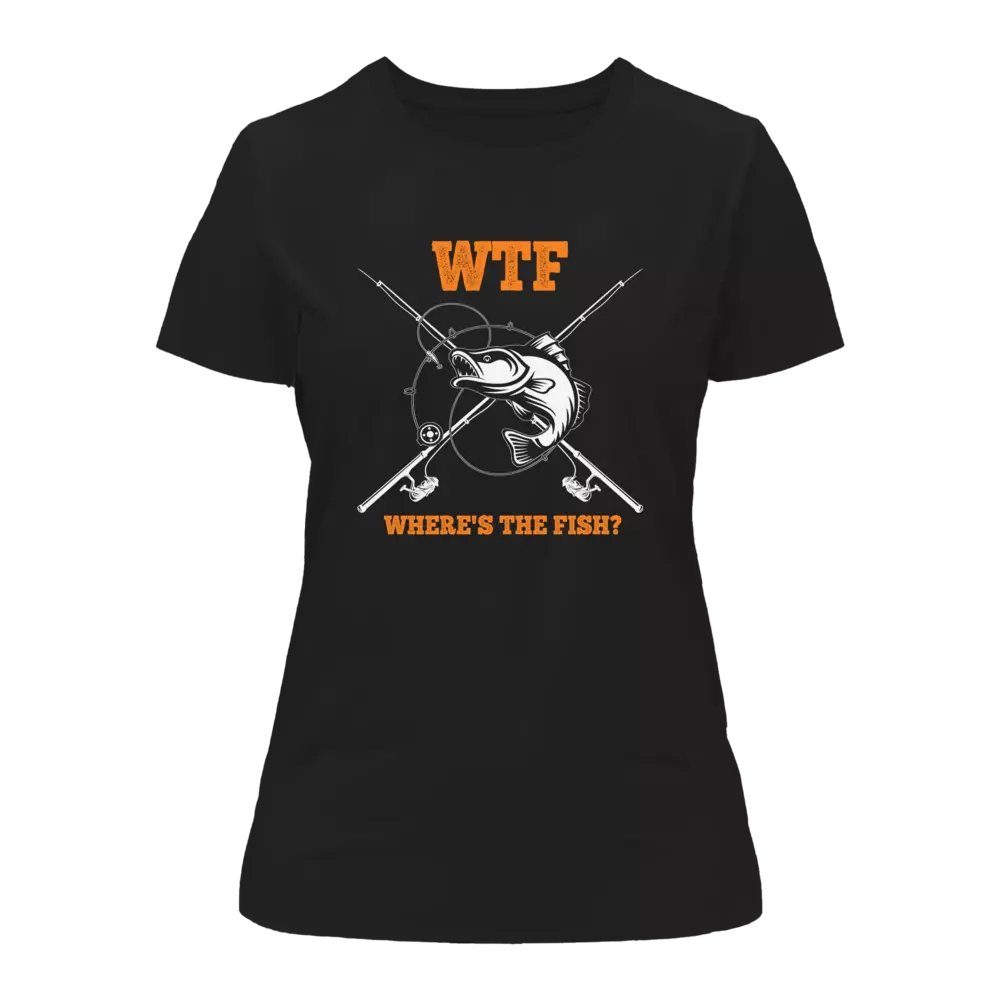 WTF Where's The Fish T-Shirt for Women