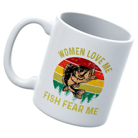 Thumbnail for Women Love Me Fish Hate Me 11oz Mug 