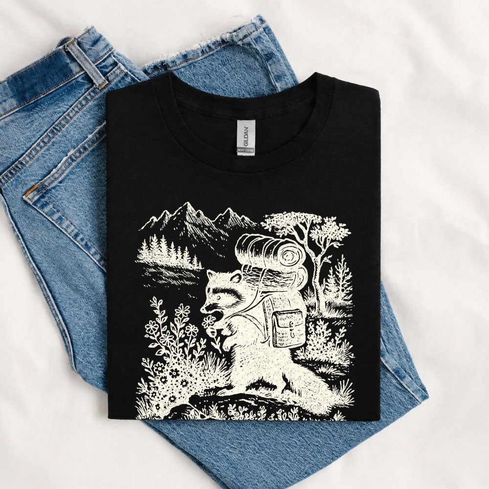 May include a Black Always Up for a Trail T-Shirt featuring a funny hiking graphic for nature lovers, campers, backpackers, and outdoor adventure enthusiasts.