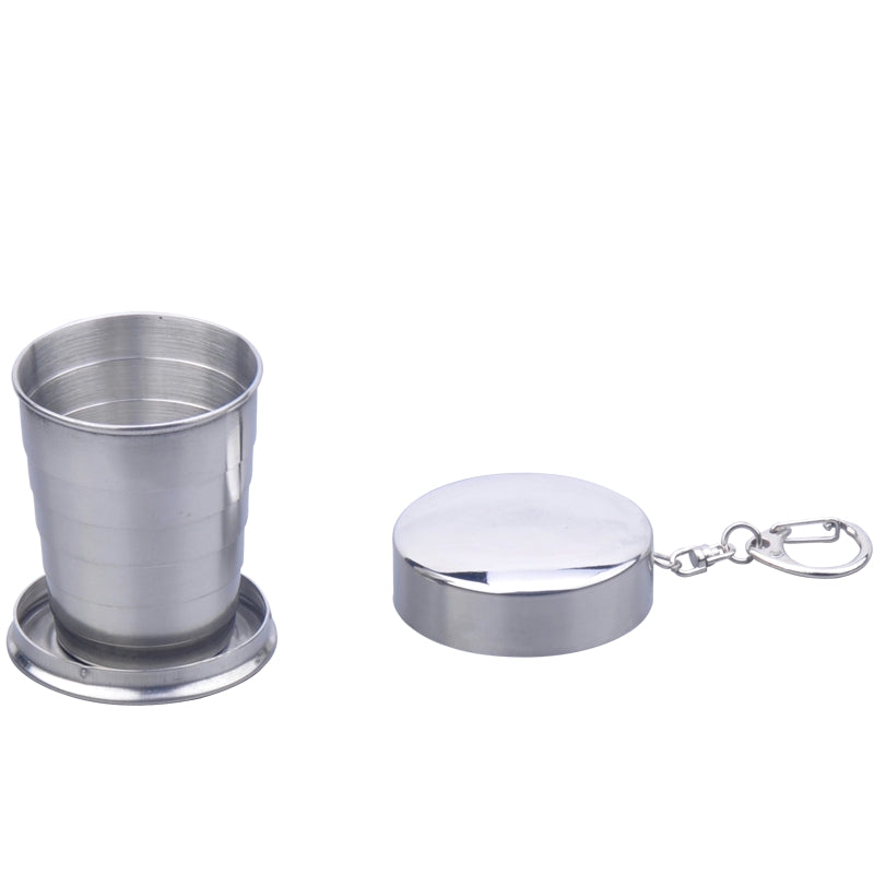 Collapsible Stainless Steel Portable, and Durable Travel Cup