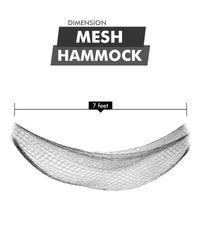 Thumbnail for 7ft Nylon Hammock - Portable and Easy to Set Up - Holds up to 220LBs