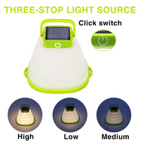 Thumbnail for Solar Camping Lantern – Foldable, Multi-Mode LED Light