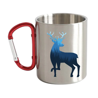 Thumbnail for Deer Color 2 Carabiner Mug 12oz