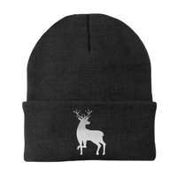 Thumbnail for Deer Color 2 Embroidered Beanie