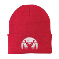 Thumbnail for Deer Color Embroidered Beanie