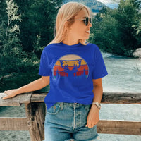 Thumbnail for Deer Color T-Shirt for Women