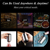 Thumbnail for Automatic Stainless Steel Bottle Opener – Portable, Magnetic, and Easy to Use