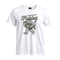 Thumbnail for May include a graphic t-shirt featuring the phrase “I’d Rather Be Fishing” designed for fishing and lake life enthusiasts.