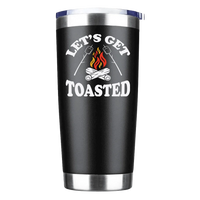Thumbnail for Let's Get Toasted Insulated Vacuum Sealed Tumbler