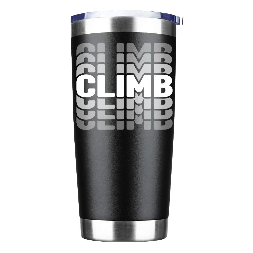 Climmmmmb 20oz Insulated Vacuum Sealed Tumbler