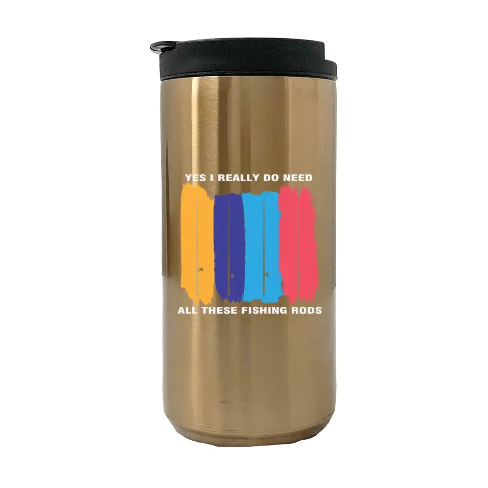 I Really Need All These Fishing Rods 14oz Coffee Tumbler