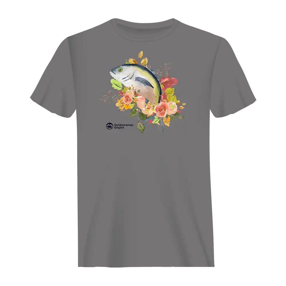 Fishing Flower Man T-Shirt