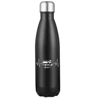 Thumbnail for Camping Cardiogram Stainless Steel Water Bottle