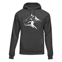 Thumbnail for Run From The Avalanche Adult Fleece Hooded Sweatshirt