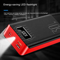 Thumbnail for 20000mAh External Battery Power Bank Dual USB With LED Flashlight