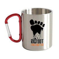 Thumbnail for Bigfoot Lives Matter Carabiner Mug 12oz