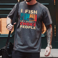 Thumbnail for I Fish So I Don't Choke People Shirt