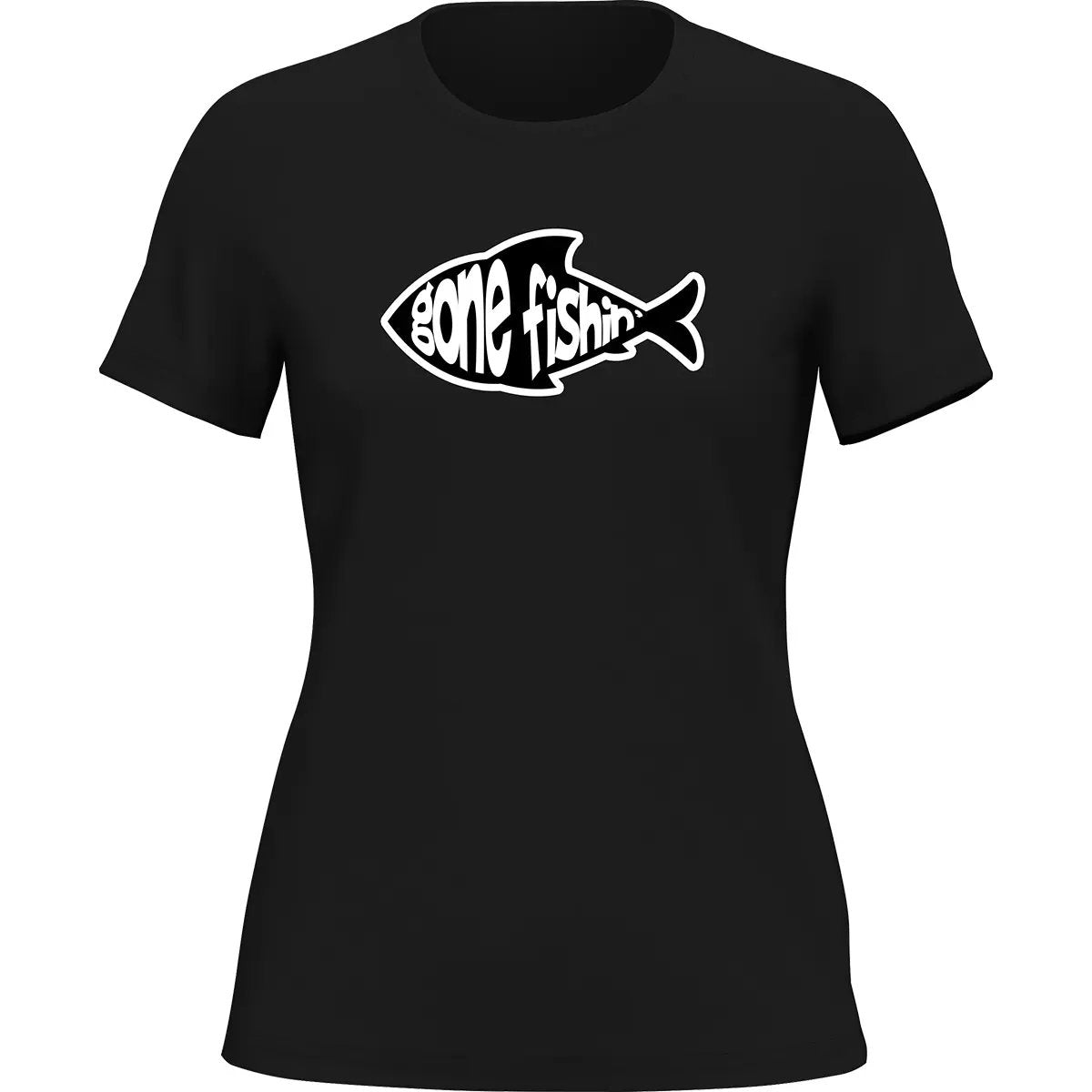 Gone Fishing v3 T-Shirt for Women