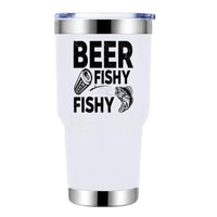 Thumbnail for Beer Fishy Fishy 30oz Tumbler White