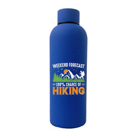 Thumbnail for Weekend Forecast 100% Hiking 17oz Stainless Rubberized Water Bottle