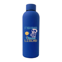 Thumbnail for Fishing Legend 17oz Stainless Rubberized Water Bottle