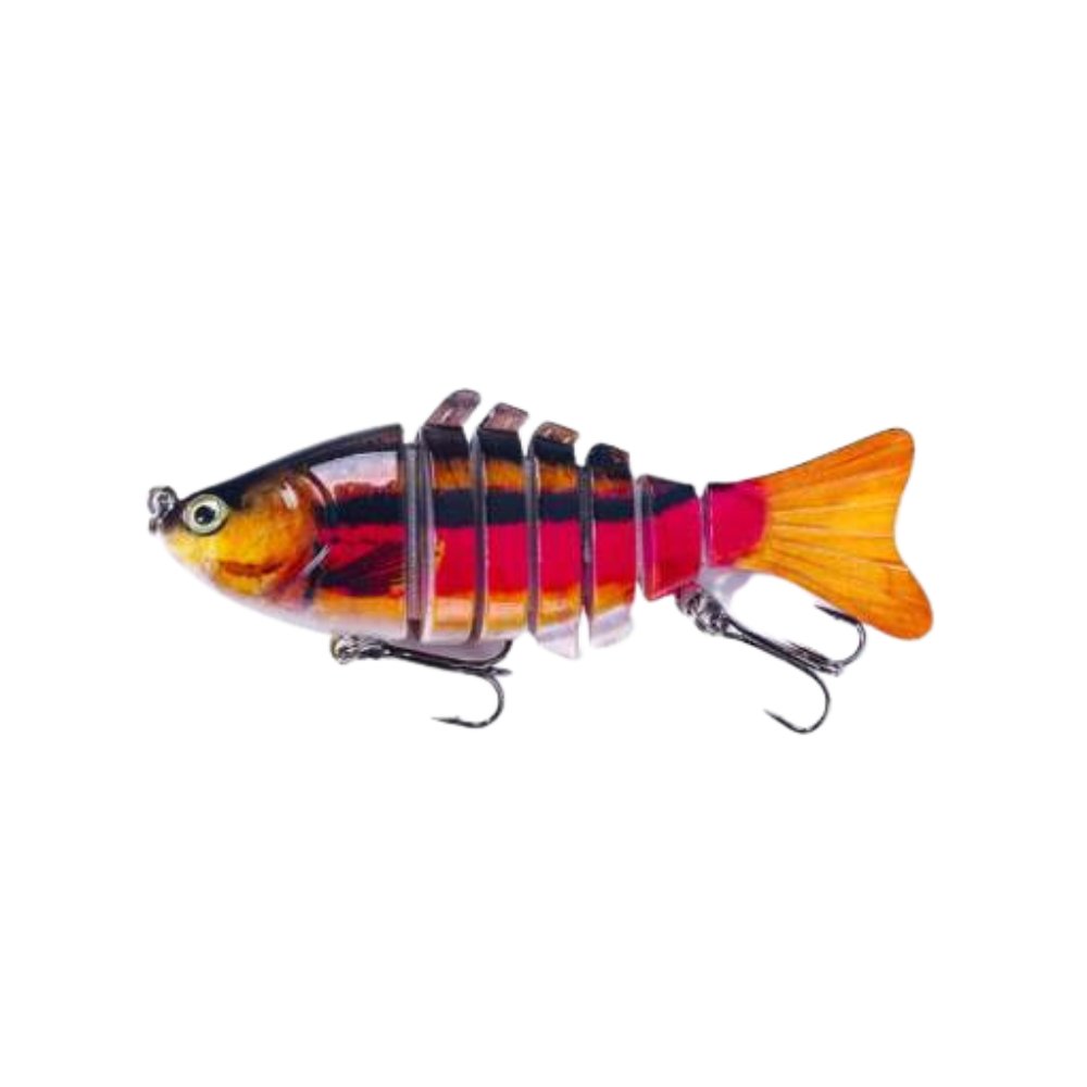 Multi-Knot Fish Soft Bait Fishing Lure - 10cm