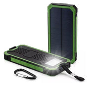 Thumbnail for Waterproof Solar Charging 10000mAh Battery Backup