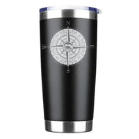 Thumbnail for Compass Camping 20oz Insulated Vacuum Sealed Tumbler