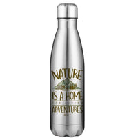 Thumbnail for Nature Is A Home 17oz Stainless Water Bottle