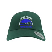 Thumbnail for I Love Peeing Outside Embroidered Baseball Cap