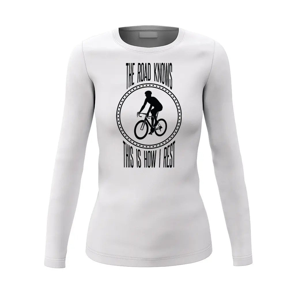 The Road Knows This Is How I Rest Women Long Sleeve Shirt