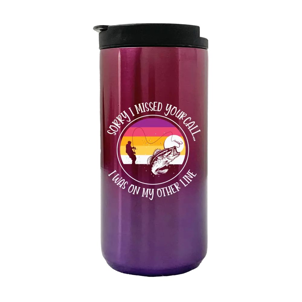 I Was On Another Line 14oz Coffee Tumbler