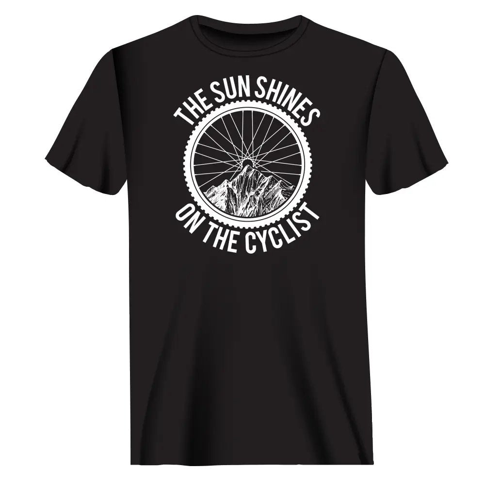 The Sun Shine On The Cyclist T-Shirt for Men