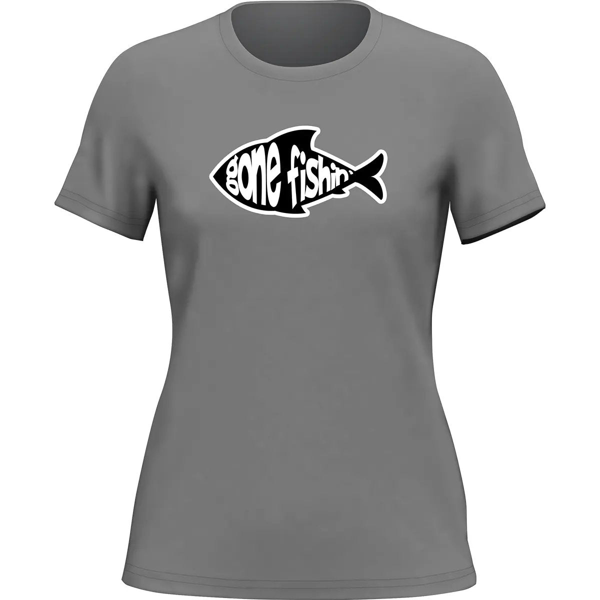 Gone Fishing v3 T-Shirt for Women