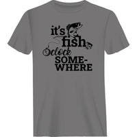 Thumbnail for Its Fishing o'Clock T-Shirt for Men