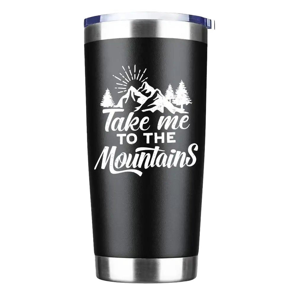 Hiking Take Me To The Mountains 2 20oz Tumbler