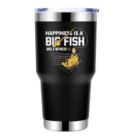 Thumbnail for Happiness Is A Big Fish 30oz Tumbler Black