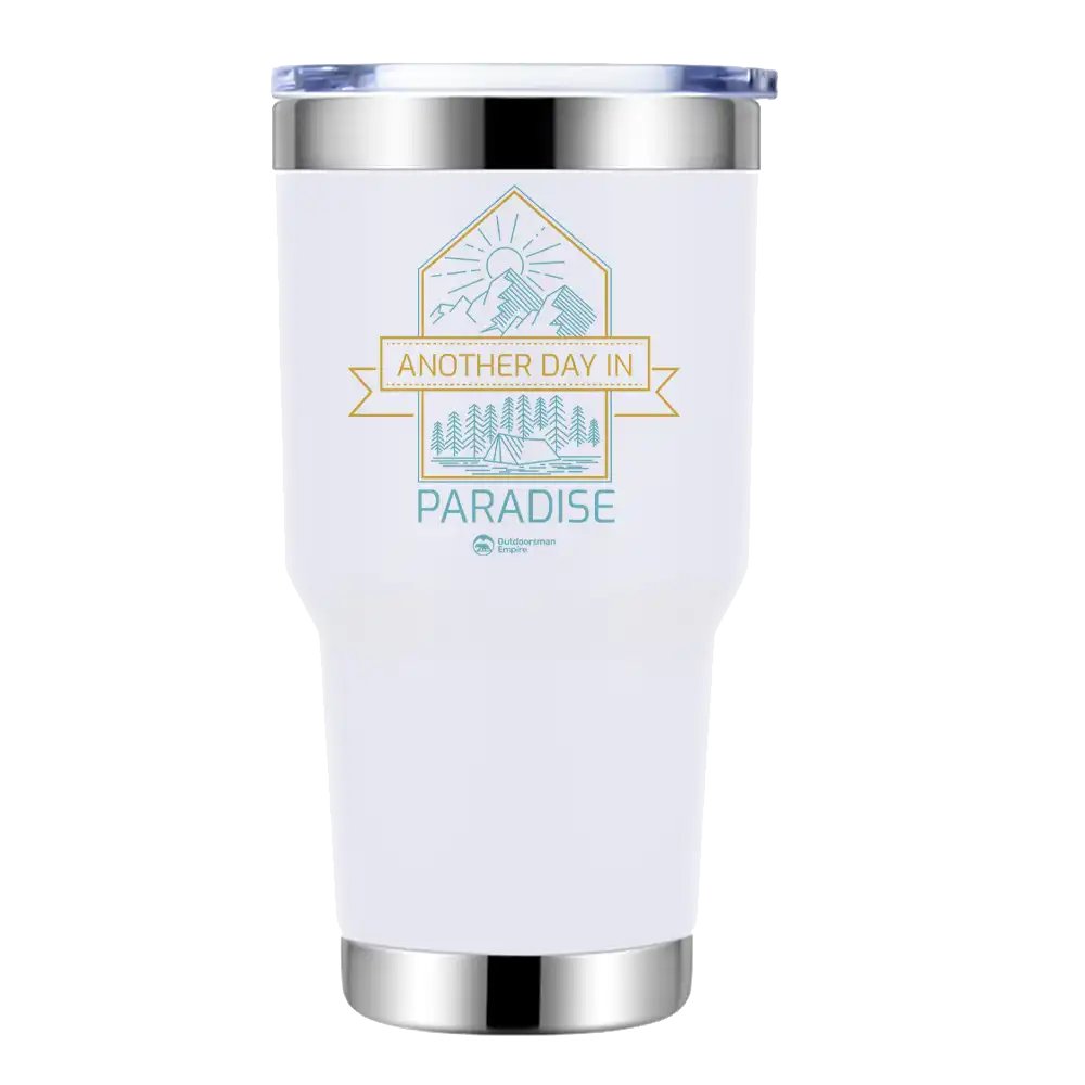 Another Day In Paradise 30oz Tumbler - White