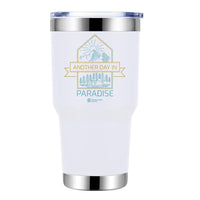 Thumbnail for Another Day In Paradise 30oz Tumbler - White