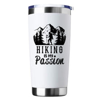 Thumbnail for Hiking Is My Passion 20oz Tumbler White