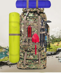 Thumbnail for Waterproof Outdoor Camping Hiking 100L Large Capacity Backpack