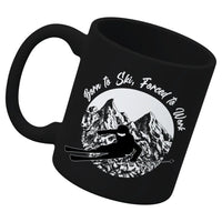 Thumbnail for Born To Ski Forced To Work 11oz Mug