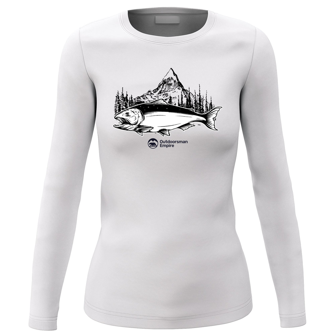 Fishing Mountain' Long Sleeve for Women