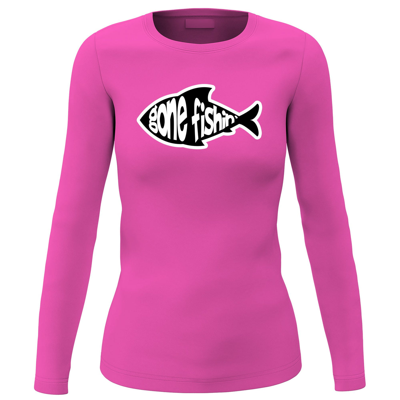 Gone Fishin' v3' Long Sleeve for Women