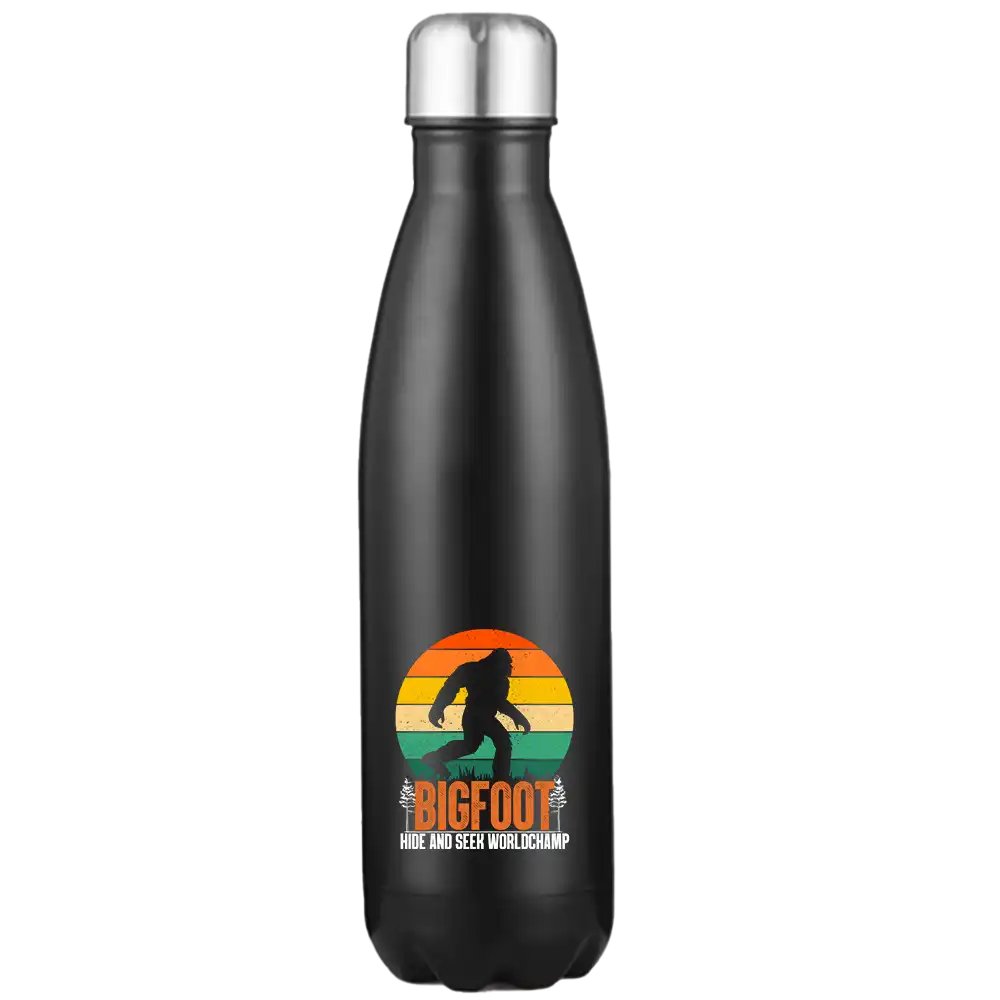 Bigfoot Hide And Seek Stainless Steel Water Bottle