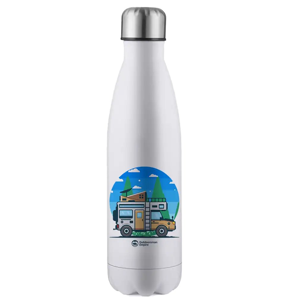 Funny Camping 17oz Stainless Water Bottle